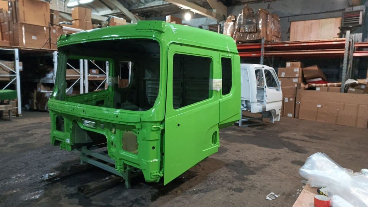 Каркас кабины SHACMAN X3000/X5000 самосвал зеленый